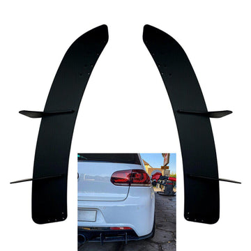 Rear Diffuser For 12-14 Volkswagen VW Golf 6 VI MK6 R